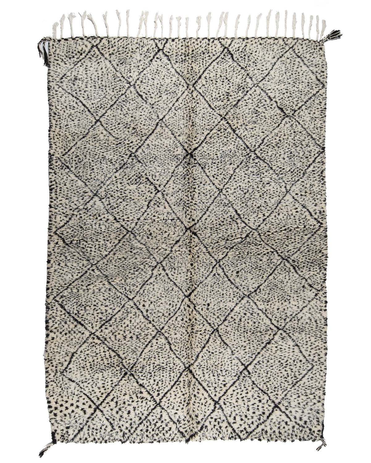 Classic Beni Ourain rug-6,9x9,7 ft